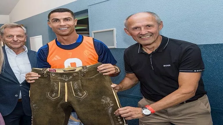 “سروال وقيادة للفوز”.. هدية خاصة لـ رونالدو في ودية النصر وتولوز الفرن