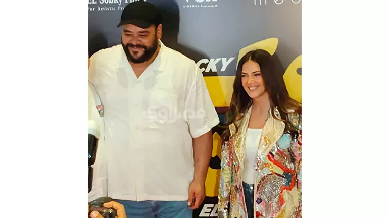 ماذا قال محمد ممدوح عن مشاركته دنيا سمير غانم لأول مرة في”روكي الغلابة