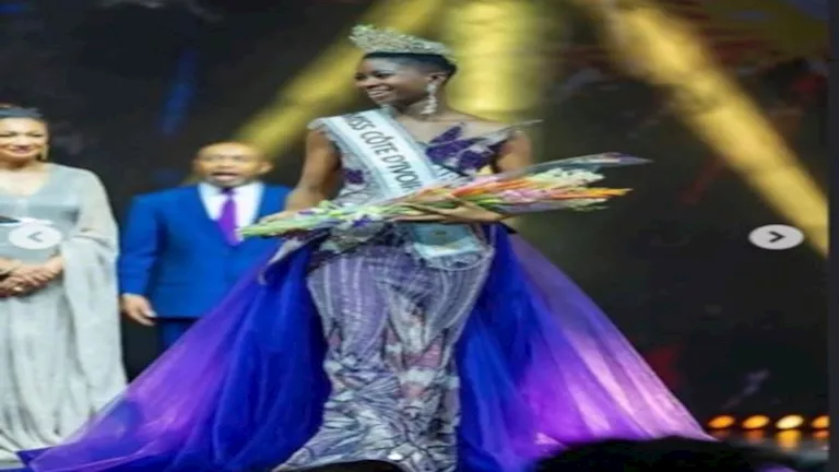 أبهرت لجنة التحكيم.. تتويج فاطمة كوني ملكة جمال كوت ديفوار 2025