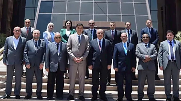 وفد مجلس النواب الأردني يزور مدينة الإنتاج الإعلامي