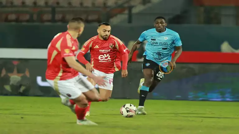 لحظة بلحظة بث مباشر مباراة غزل المحلة والأهلي