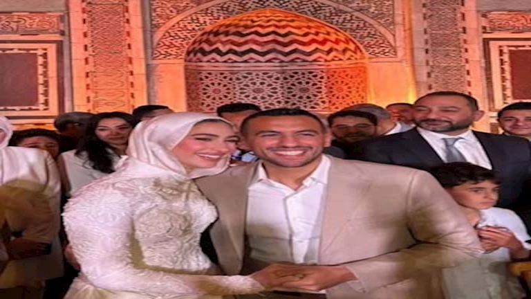 زوجة أحمد الجندي تحتفل بمرور عام على تتويجه بالميدالية الذهبية