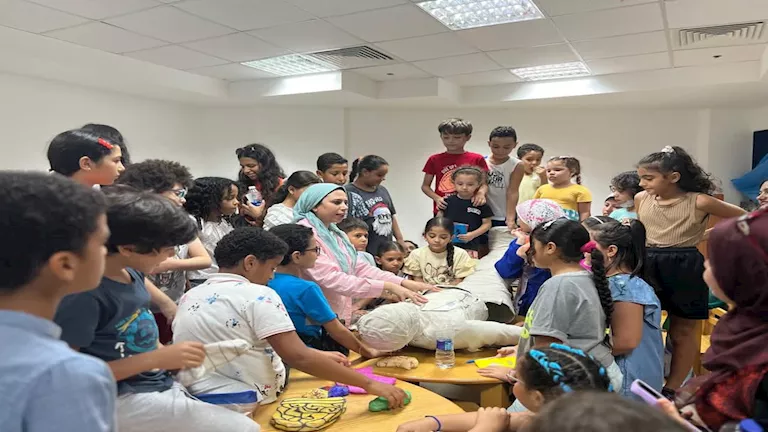 رحلة في طقوس المصري القديم.. ختام ورش “التحنيط” بمتحف شرم الشيخ (صور)