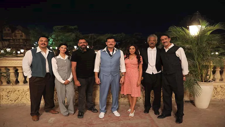 قبل عرضه في 13 أغسطس.. 10 صور من “درويش” بطولة عمرو يوسف ودينا الشربين