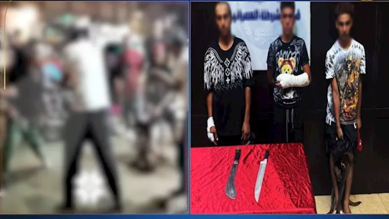 مشاجرة عنيفة بالكلب والسكاكين بالعمرانية.. والداخلية تعلن التفاصيل