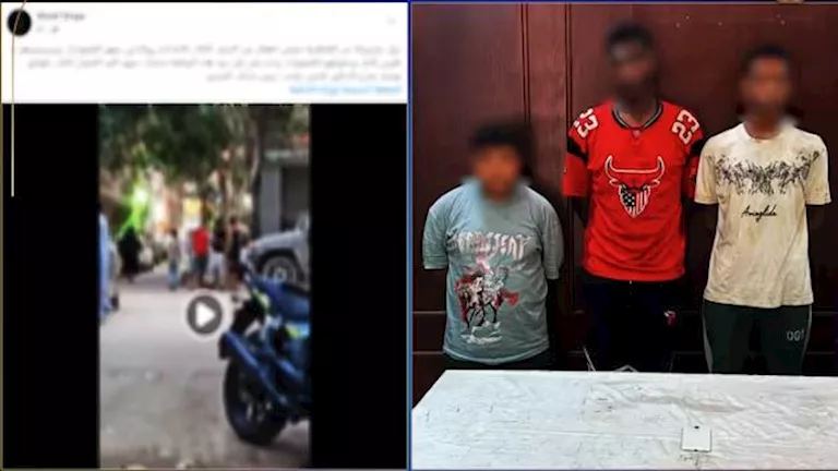 في أقل من 24 ساعة.. الأمن يضبط 3 متهمين بسرقة هاتف طالب بالإكراه في ال