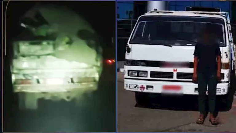 ضبط قائد نصف نقل بلا رخصة بعد فيديو “الطفل السائق” بالجيزة