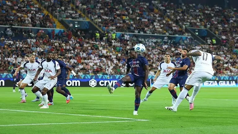 أهداف مباراة باريس سان جيرمان وتوتنهام في نهائي كأس السوبر الأوروبي