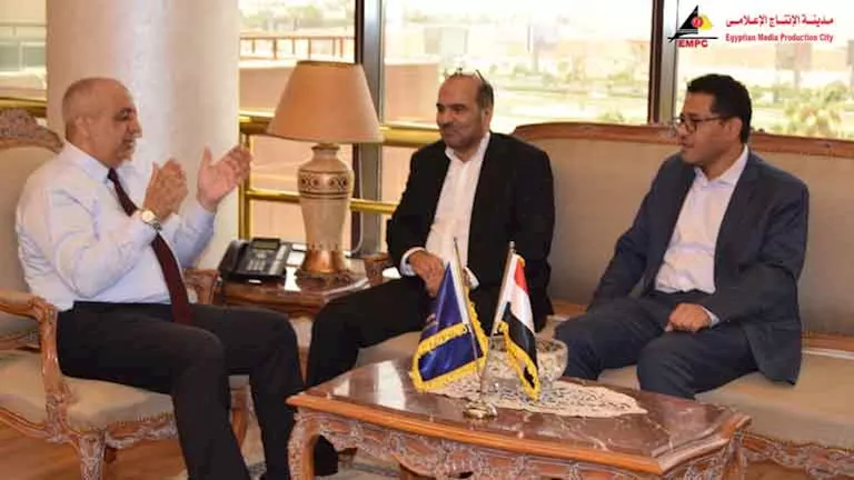 الجبالي” يستقبل الرئيس التنفيذي الجديد لـ”عرب سات