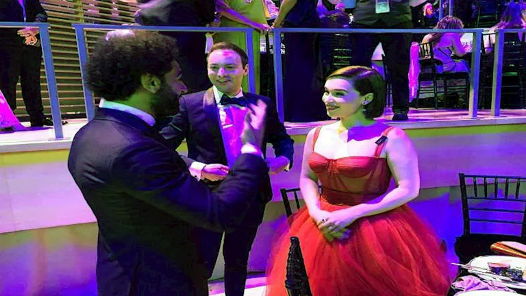 “من بطلة جوت لـ مكالمة نجل السقا”.. علاقة محمد صلاح بالفن