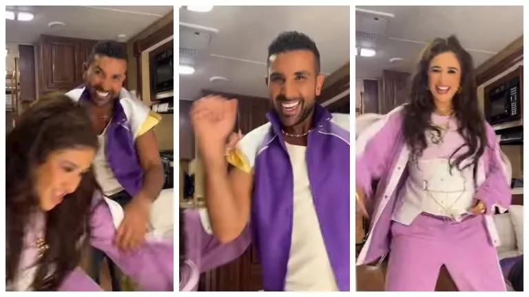 وصلة هزار بين ياسمين عبدالعزيز وأحمد سعد.. والجمهور: بتضرب بجد