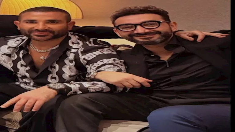 نادر حمدي يهنئ أحمد سعد بعيد ميلاده