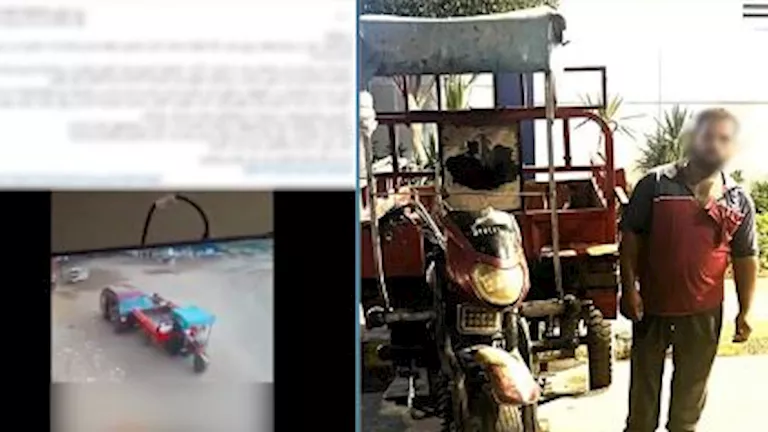 سائق يتهم شقيق زوجته بالاصطدام بسيارة والده عمدا بالقليوبية