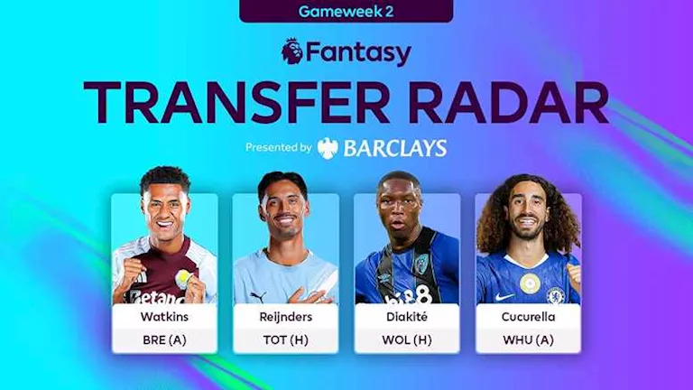 أفضل 4 لاعبين لتحقيق نتائج مميزة في الجولة الثانية بفانتازي البريمرليج