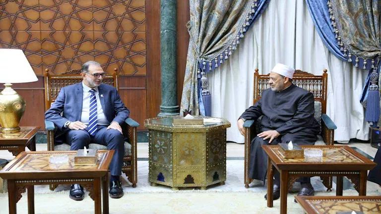 شيخ الأزهر يبحث مع رئيس “سلامة الغذاء” سبل التعاون لخدمة طلاب المدن ال