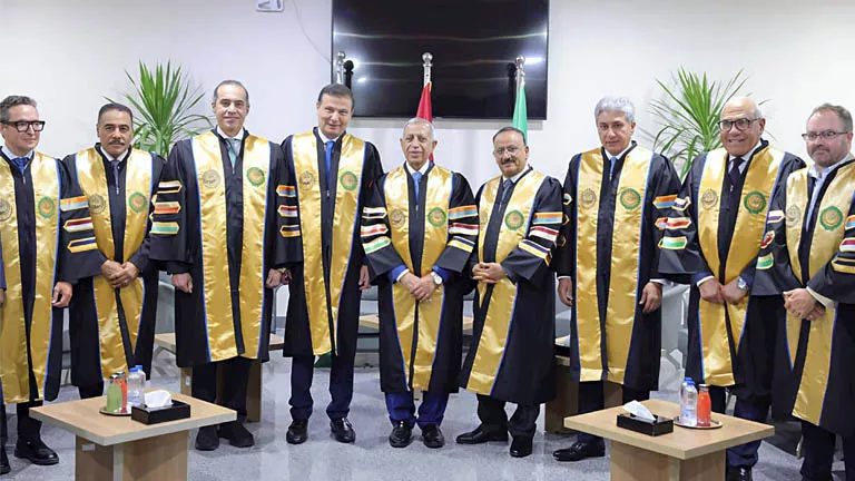 وزير الزراعة يشهد حفل تخرج دفعة جديدة من خريجي الأكاديمية العربية بمدي