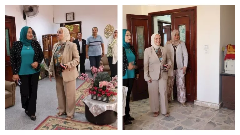 مدير تعليم القاهرة تتابع سير العمل وحصر الفراغات بإدارة الوايلي التعلي