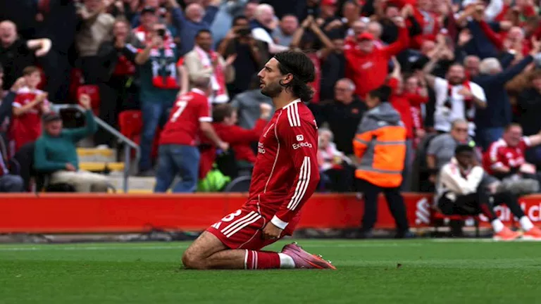 هدف فوز ليفربول أمام أرسنال في الدوري الإنجليزي