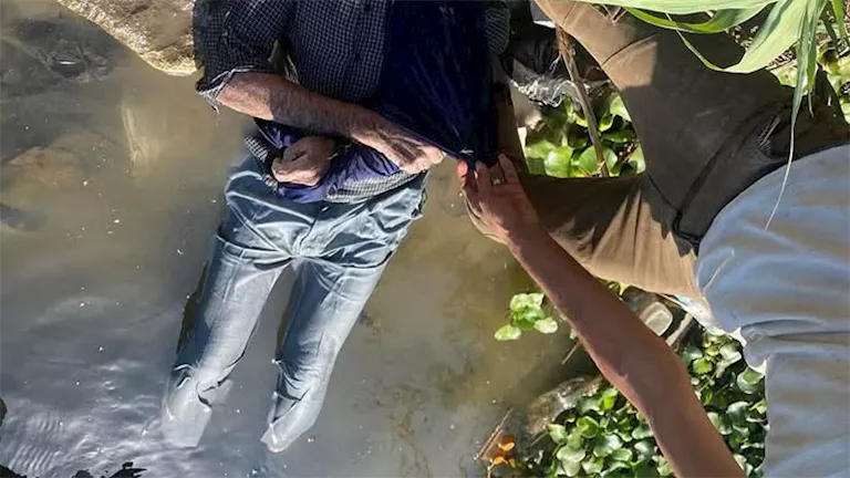 العثور على جثمان غريق مجهول الهوية أسفل كوبري الخطاطبة بالمنوفية