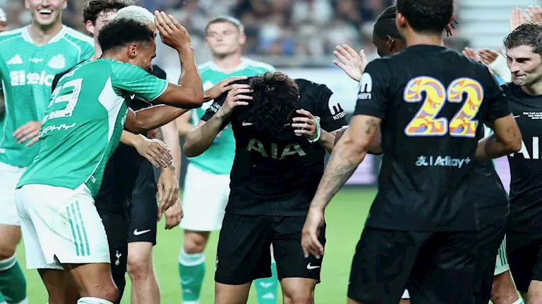 التعادل يحسم ودية توتنهام ونيوكاسل