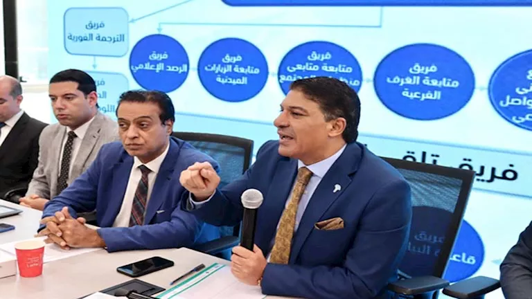 صور.. انطلاق أعمال غرفة متابعة انتخابات الشيوخ بـ”القومي لحقوق الإنسان