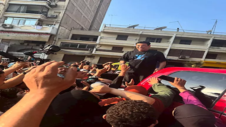 بالصور.. سعد الصغير يدلي بصوته في انتخابات مجلس الشيوخ 2025