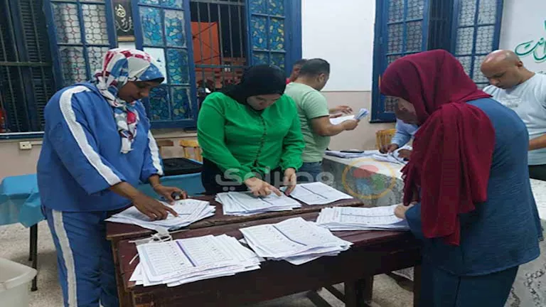 بدء فرز الأصوات داخل 476 لجنة انتخابية بالمنيا