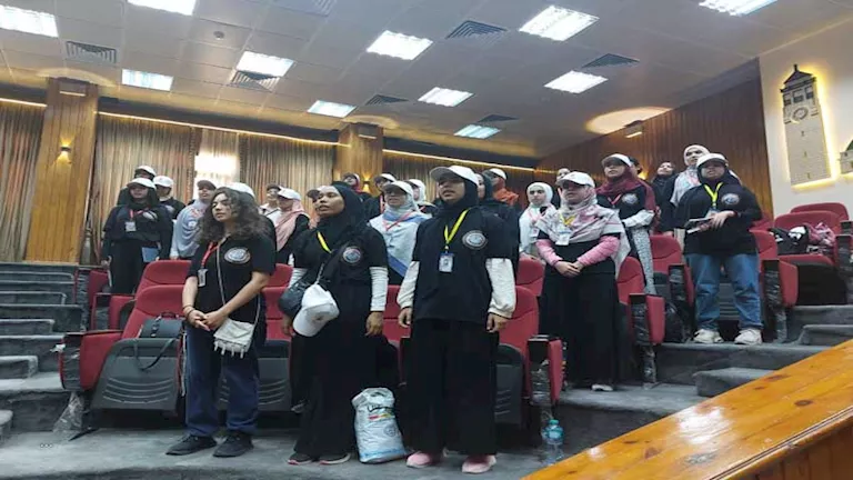 استمرار فاعليات معسكر “قادة المستقبل” بجامعة القاهرة