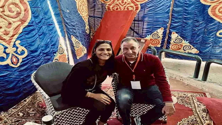 بحسه أبويا.. مروة عيد عبد الملك تودع الخطيب