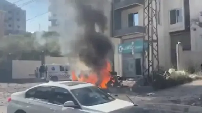 إصابة شخصين في استهداف مسيرة إسرائيلية سيارة في جنوب لبنان
