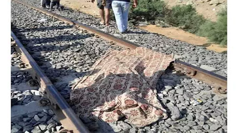 مصرع شاب صدمه قطار ركاب بالسويس