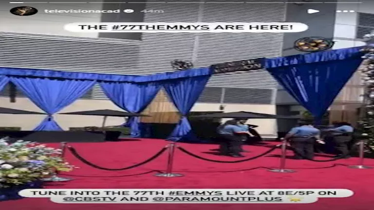 25 صورة من كواليس حفل توزيع جوائز الإيمي في دورته الـ 77