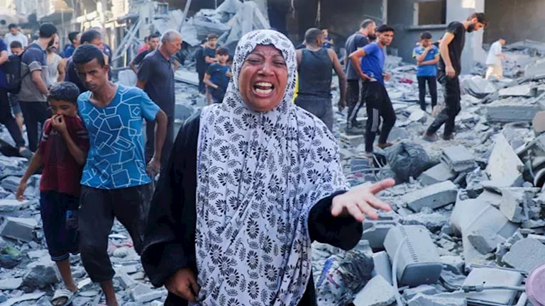 سكان مدينة غزة ينزحون إلى المجهول.. و111 شهيدا منذ فجر الثلاثاء