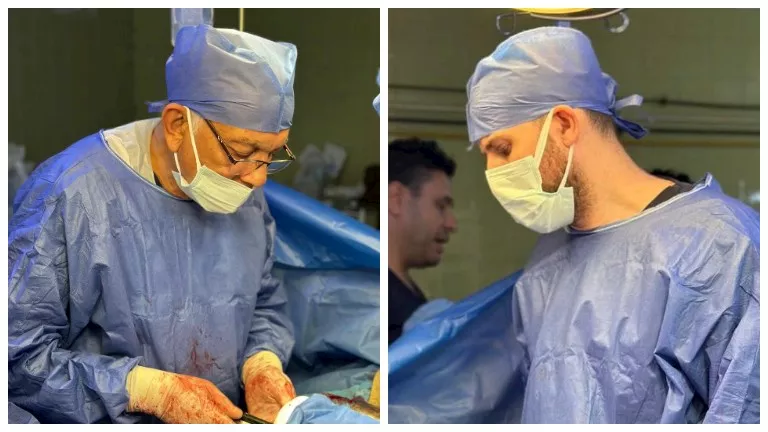 نجاح جراحة عاجلة لاستئصال جزء من المعدة والطحال بمستشفى هليوبوليس