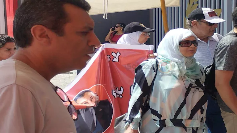 لا يا بيبو لا.. لافتات لمحمود الخطيب في الجمعية العمومية للأهلي (صور)