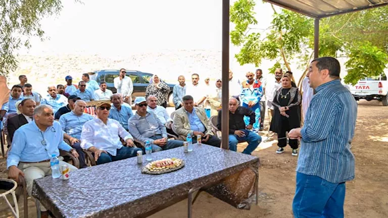 بالصور.. وزير الري يتفقد المفرخ السمكي في منطقة الشلال بمحافظة أسوان