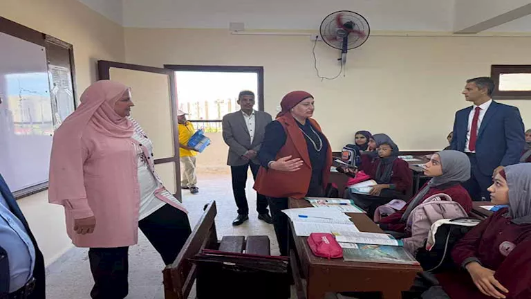 460 مدرسة تستقبل طلاب الصفوف الأولى بالسويس