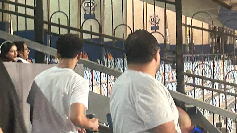 5 صور لظهور محمد عواد في مدرجات ستاد القاهرة