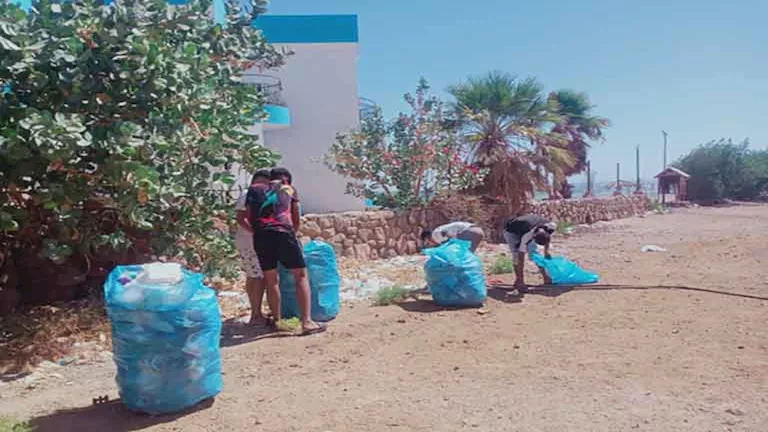 مدنية دهب: توجيه عاجل لرفع المخلفات بمحيط الفنادق السياحية على طريق ا