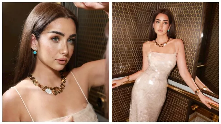 “داخل أسانسير”.. هنا الزاهد تخطف الأنظار من أحدث جلسة تصوير والجمهور ي