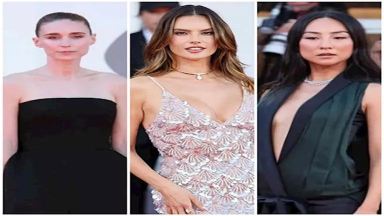 “شفافة ومكشوفة”.. أجرأ إطلالات النجمات في ختام مهرجان فينيسيا