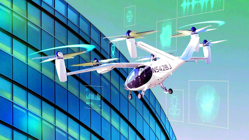 دبي تطلق أولى رحلات التاكسي الجوي بداية الربع الثاني من 2026