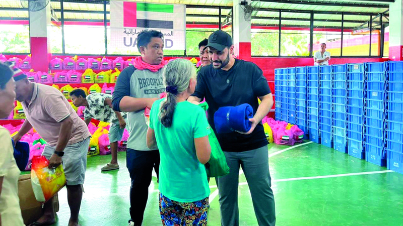 الإمارات تقدم مساعدات عاجلة لإغاثة المتضررين من زلزال الفلبين