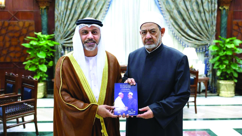 الطيب يشيد بدعم رئيس الدولة لرسالة الأزهر