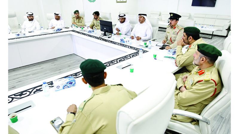 حقوق الناس خط أحمر وخدمتهم بأمانة شرف لكل شرطي بدبي