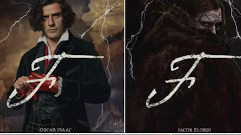 بعد عرضه في فينيسيا السينمائي.. نتفليكس تطرح بوسترات “Frankenstein” اس