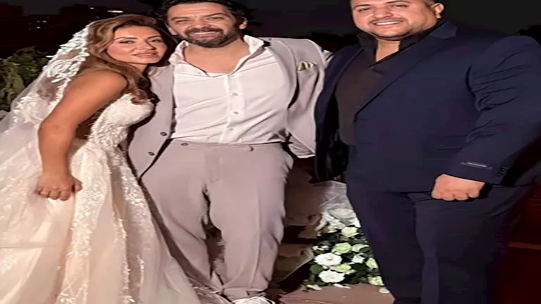 بحضور نجوم الفن.. محمد خضر يحتفل بزفافه على فتاة من خارج الوسط الفني
