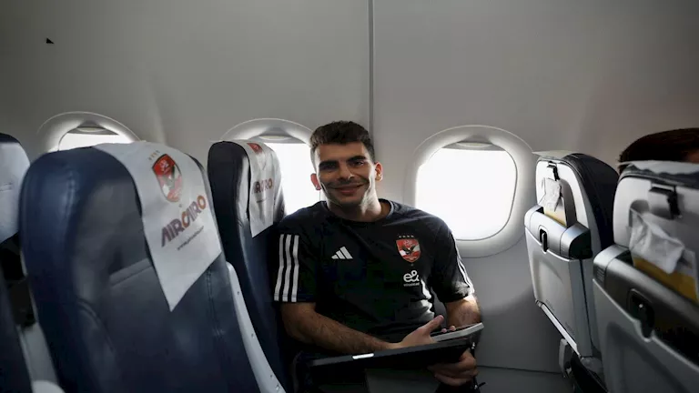 الظهور الأول لياس ثورب.. بعثة الأهلي تغادر القاهرة إلى بوروندي