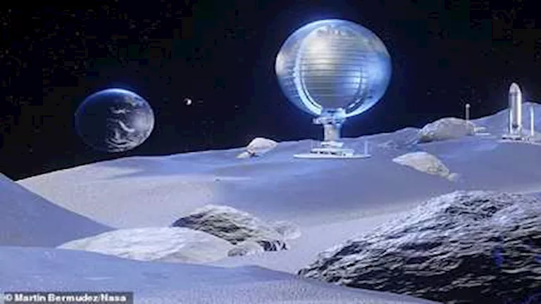 فقاعات غريبة.. خطة لبناء منازل زجاجية على سطح القمر