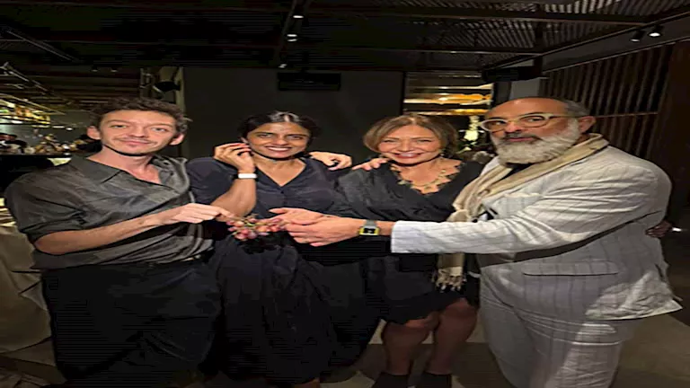 ليلى علوي في أول ظهور مع لجنة تحكيم مهرجان الجونة: “بداية جميلة وطاقة